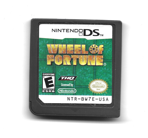 Wheel fortune nintendo ds - wheel,