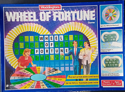 Waddingtons wheel fortune - wheel,