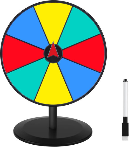 Prize wheel inch tabletop - prize, 8