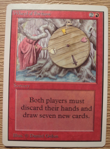 Mtg wheel fortune - wheel,