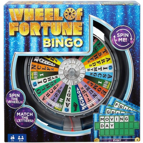 Mattel wheel fortune bingo - fortune,
