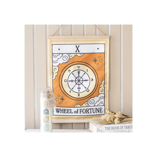Wheel fortune tarot wall - wheel,
