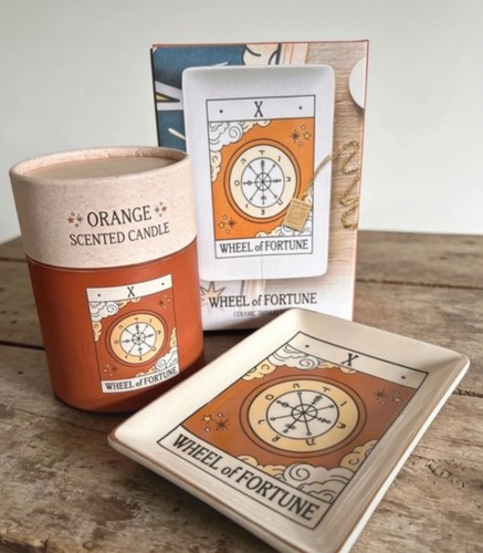 Wheel fortune tarot gift - of,