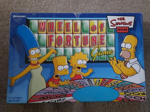 The simpsons wheel fortune - wheel, of