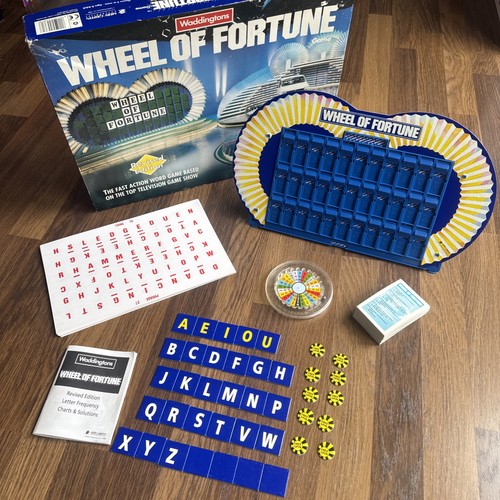 Vintage waddingtons wheel - vintage,