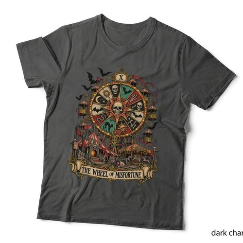 Wheel fortune vintage - of, tarot