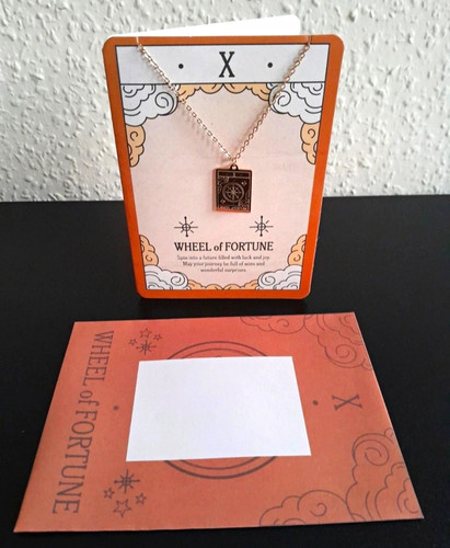 Wheel fortune tarot square - wheel,